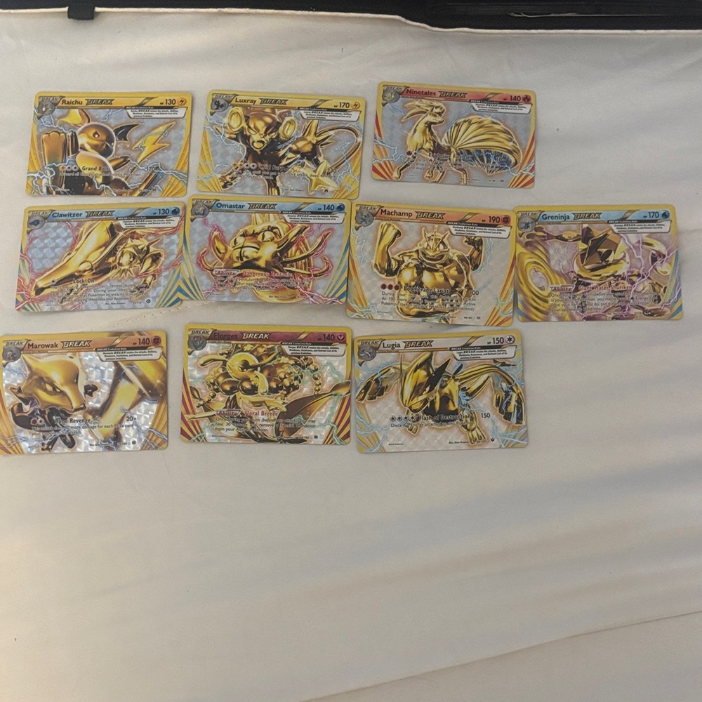 Pokemon Trading Cards Break